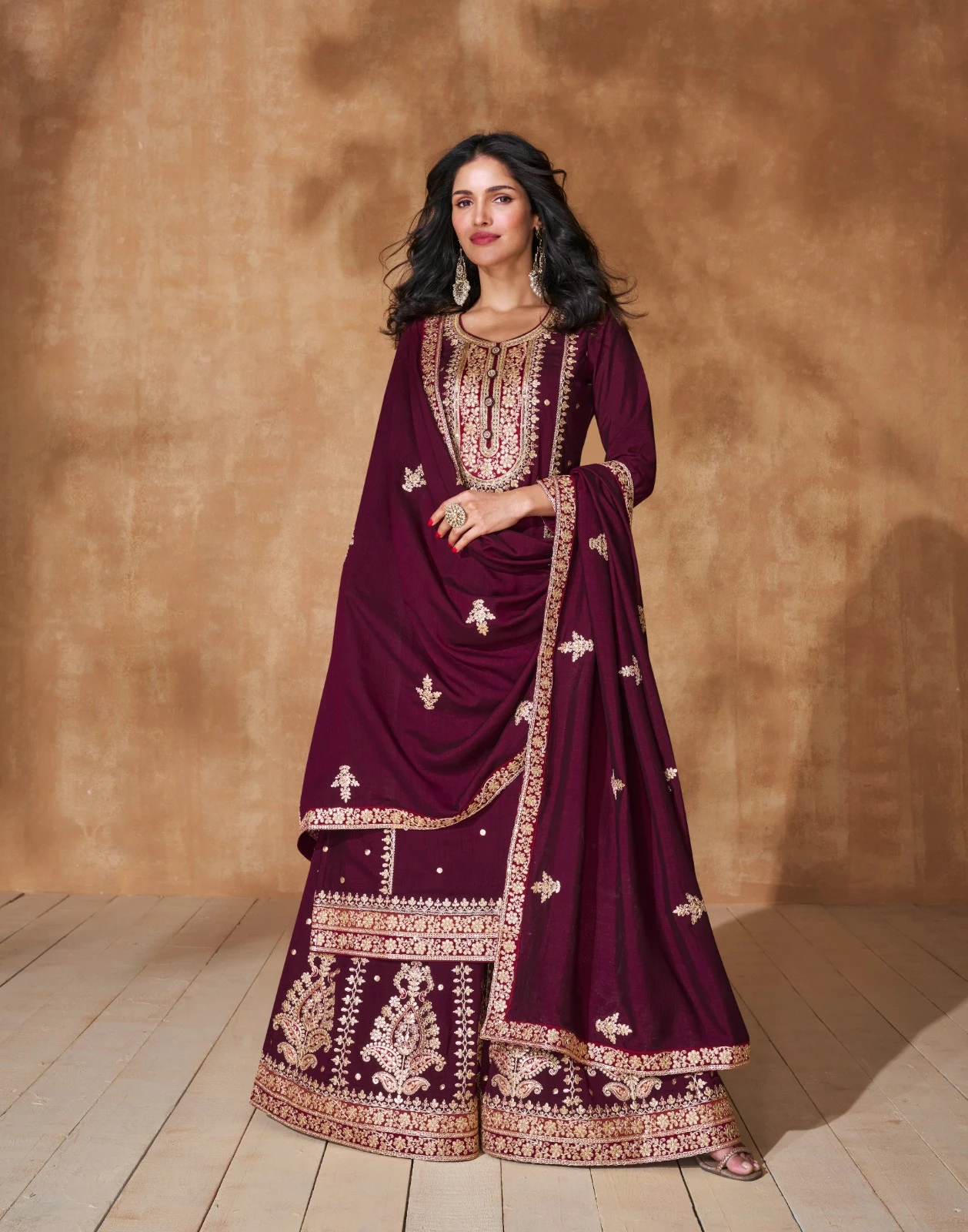 Aashirwad Tamanna Premium Silk Wholesale Designer Readymade Salwar Suit Catalog — Wholesale Salwar Suits, Aashirwad Creation wholesale from Surat - Gallery Image 2